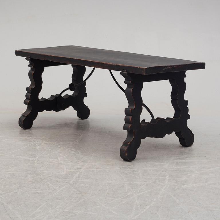 a spanish bench, 19th-/20th century.