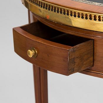 A directoire style coffee table/game table, 19th century.