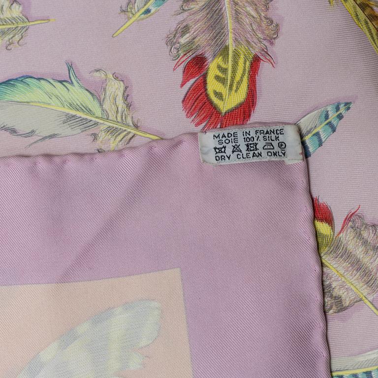 Hermès, scarf, "Plumes II".