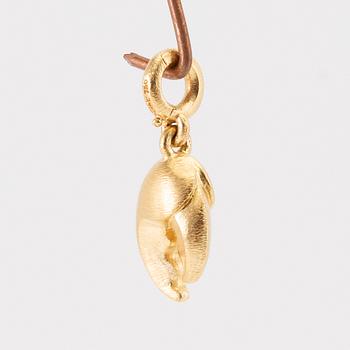 Ole Lynggaard, Pendant "Zodiac Cancer/Zodiac Sign Cancer" 18K gold.