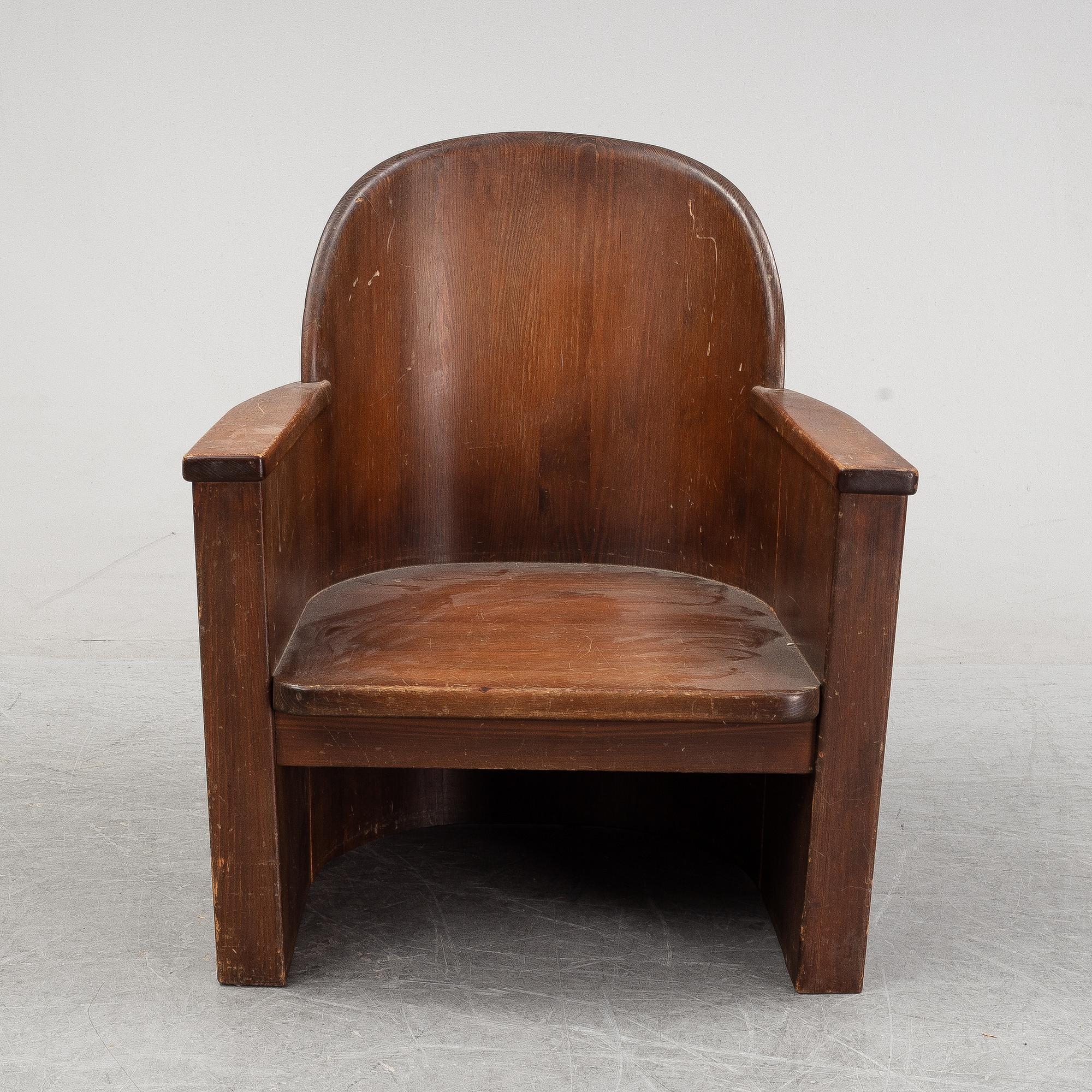 Fåtölj, Åby möbelfabrik, 1930-40-tal.