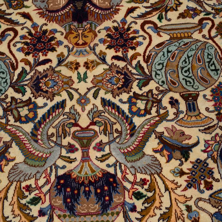 A CARPET, Kashmar, ca 341 x 245 cm.