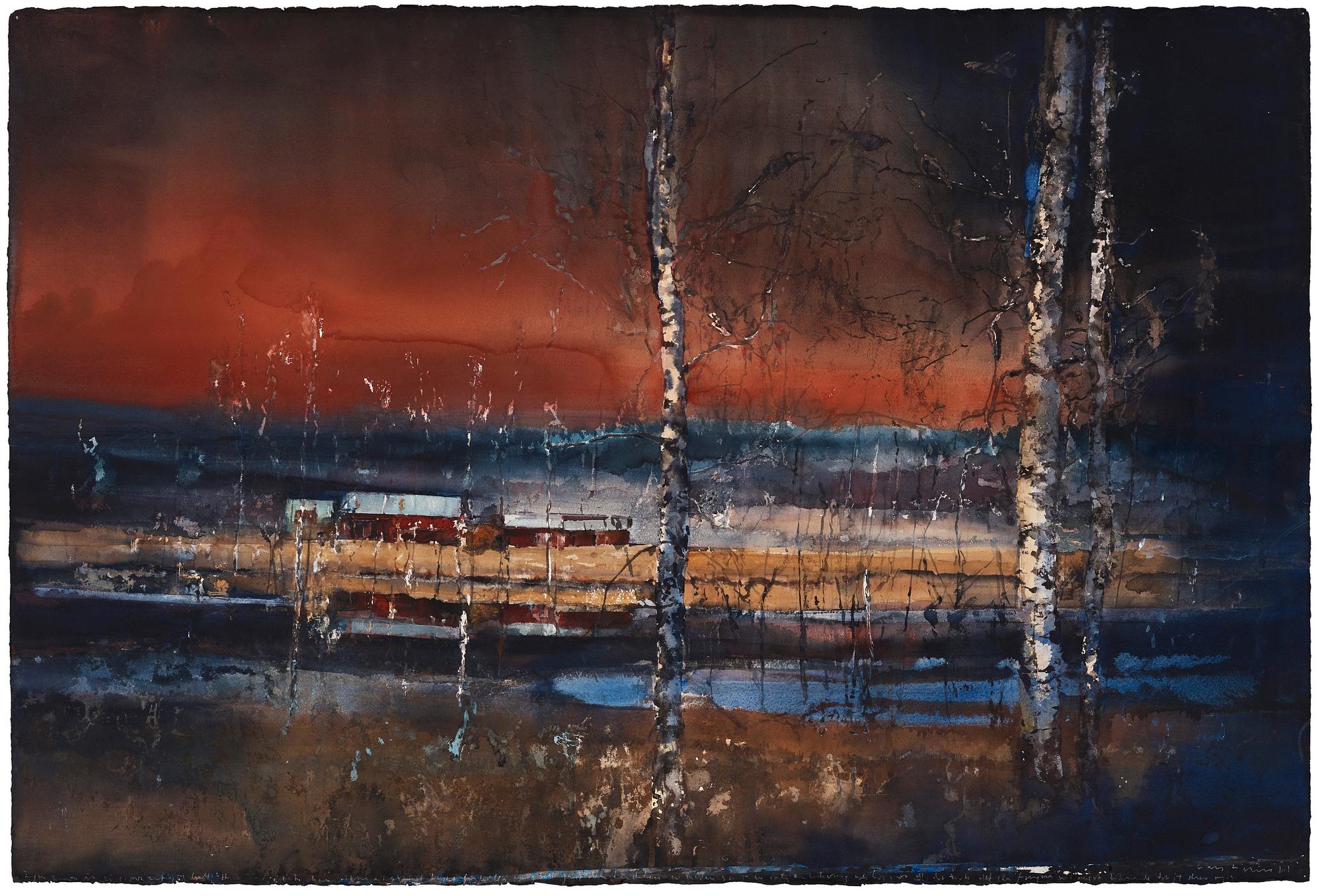 Lars Lerin, "Hemtrakter".