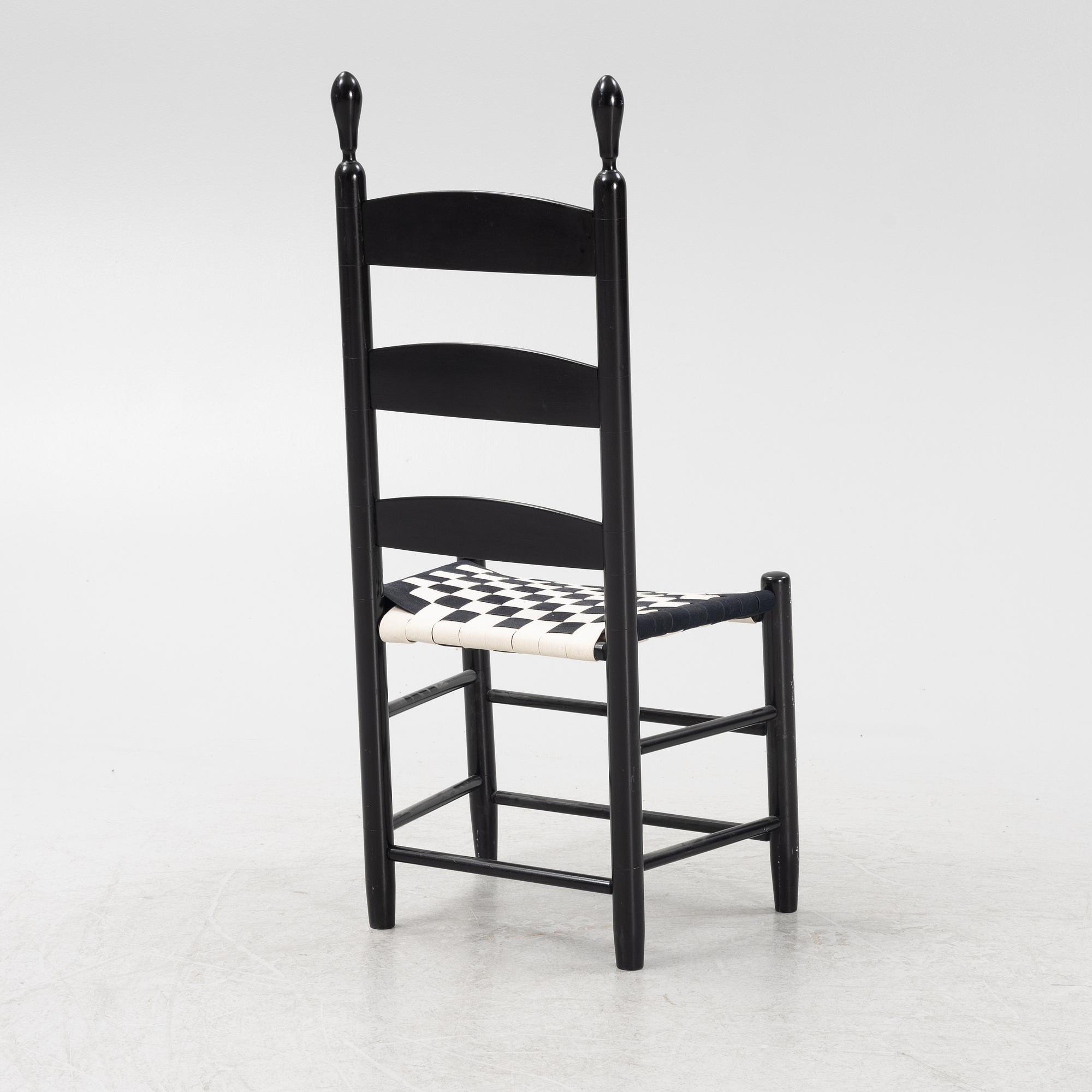 Eero Koivisto, stol, "Shaker", Konstfack, 1990-tal.