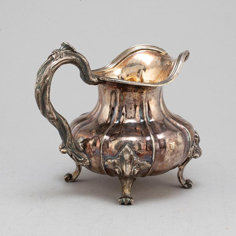 A silver creamer, St Petersburg 1851.