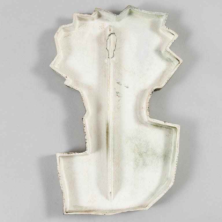 Rut Bryk, a stoneware wall relief, signed BRYK.
