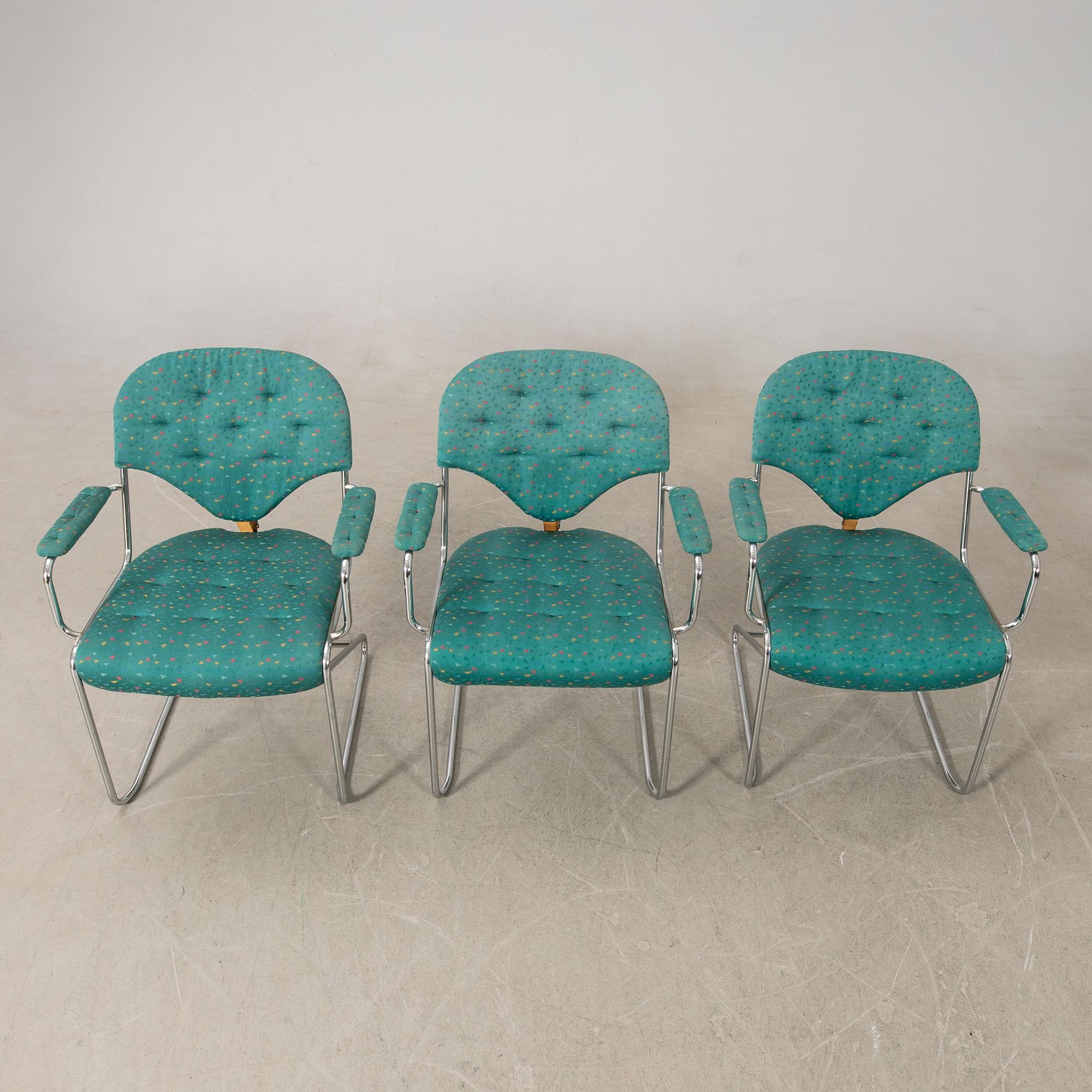 Sam Larsson, karmstolar 5 st "Sam" för DUX sent 1900-tal.