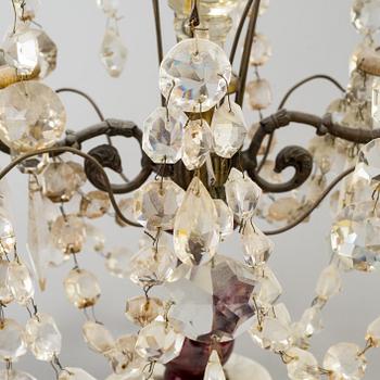 A PAIR OF EARLY 20TH CENTURY GIRANDOLES.