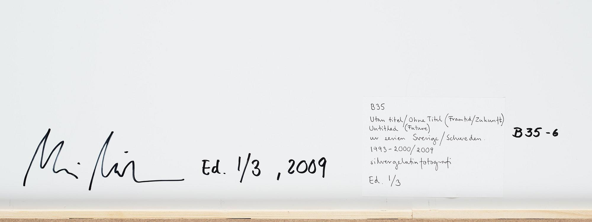 Maria Miesenberger, "Utan titel (Framtid)", 1993-2000.