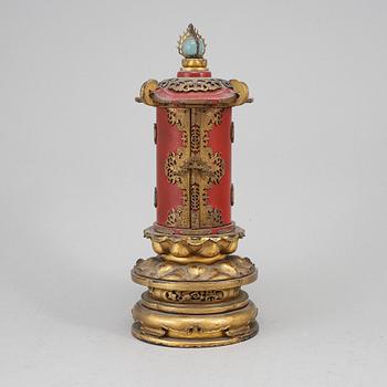 A Japanese altar cabinet, 19th Century.