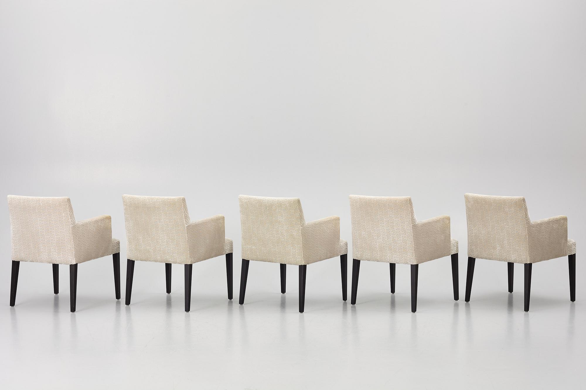 Andreu World, a set of ten contemporary chairs, 'Anna SO1406'.