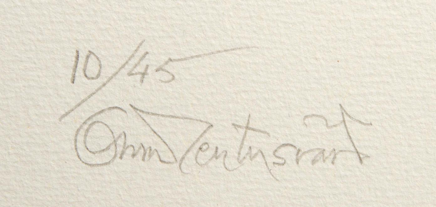 Oscar Reutersvärd, 2 signed and numbered color lithographs.