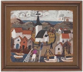 Olle Olsson-Hagalund, Motif from Gullholmen.