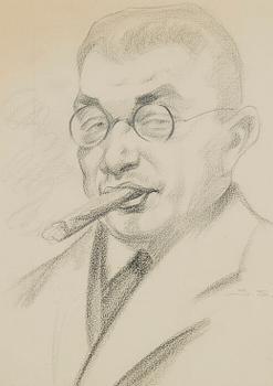 Santeri Salokivi, Man med cigarr.