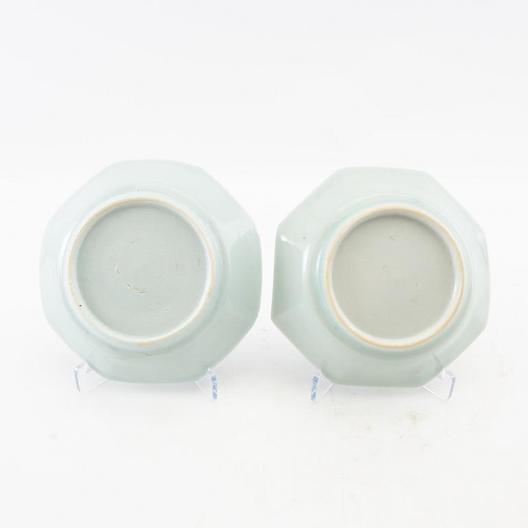 Pair of Chinese Kangxi (1661-1722) porcelain.