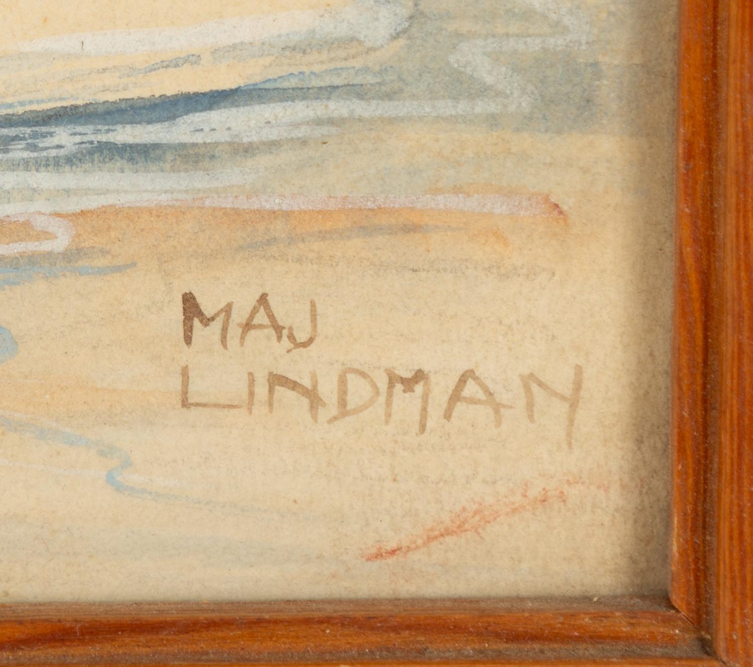 Maj Lindman, 'March' and 'April'.