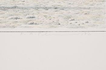 MAPP MED FÄRGLITOGRAFIER, 5 st, "Lito 30 1945 1975", numrerade 166/350.