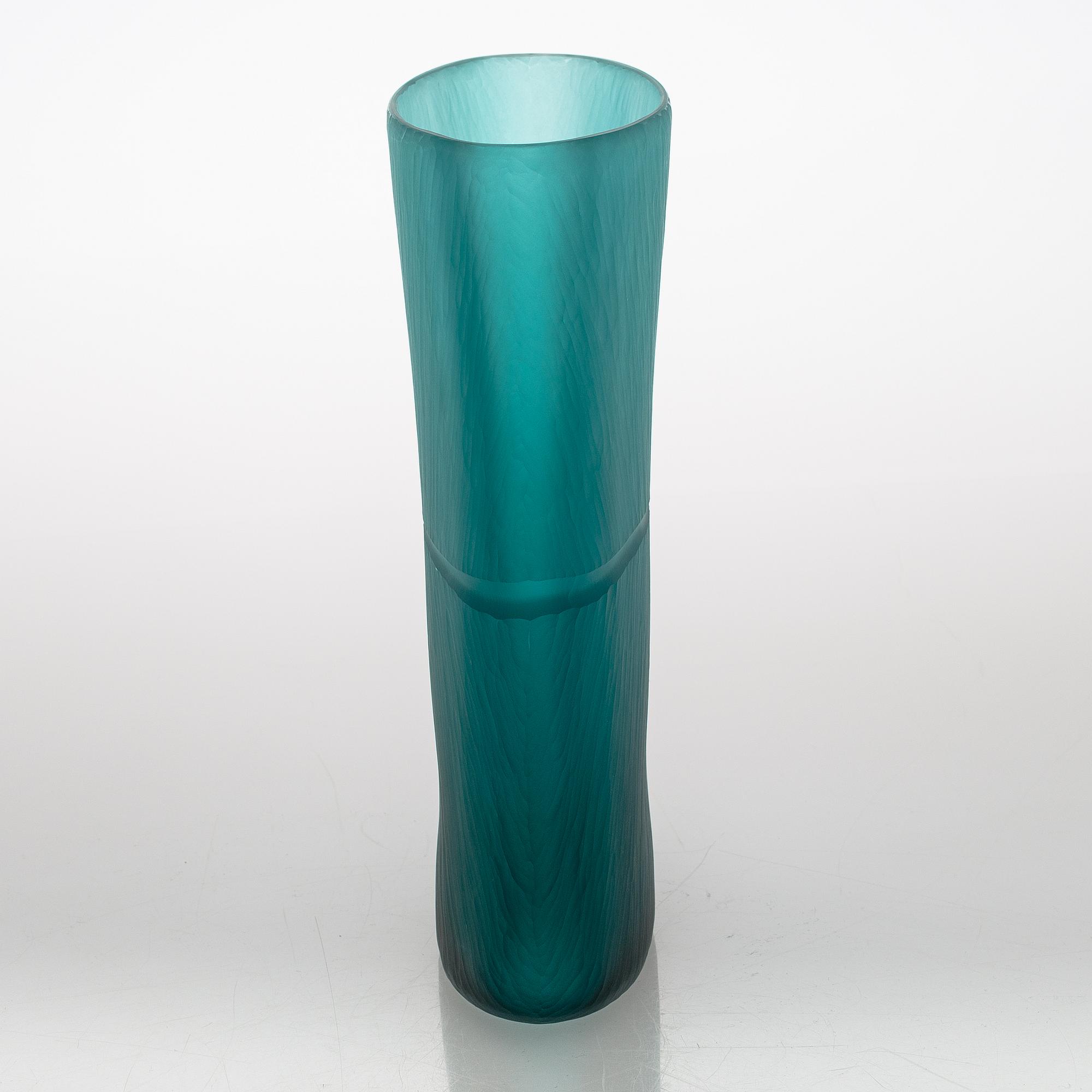 Ivan Baj, konstglas / vas, Arcade, Murano, signerad. Tidigt 2000-tal.