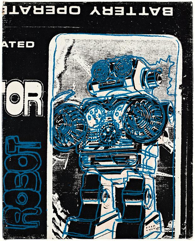 Andy Warhol, "Robot (ur Toy Series)".
