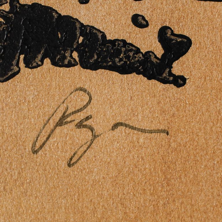 RICHARD RYAN, 2 st, serigrafier, signerade.