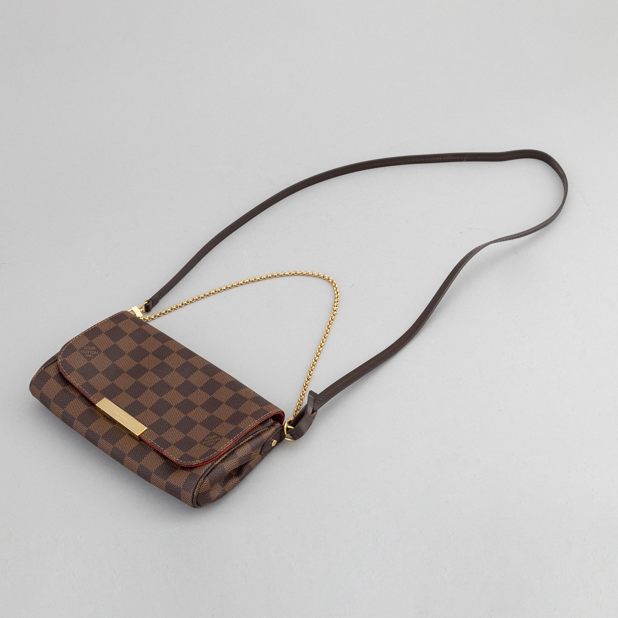 Louis Vuitton, a Damier Ebene 'Favorite PM' handbag, 2016.