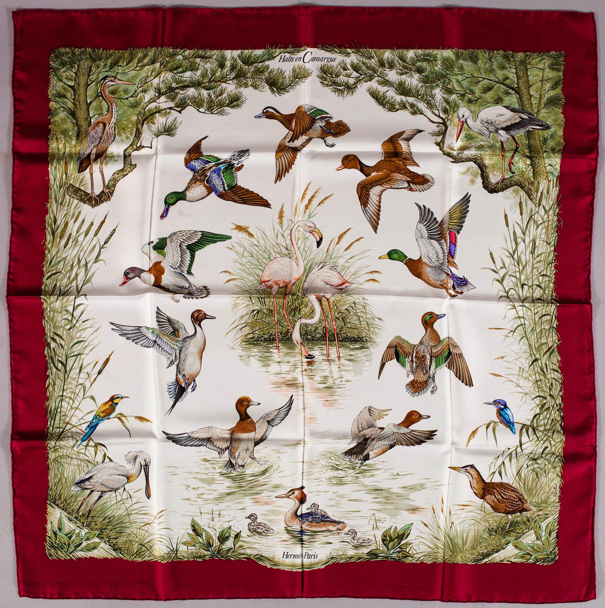 SCARF, "Halte en Camargue", Hermès.