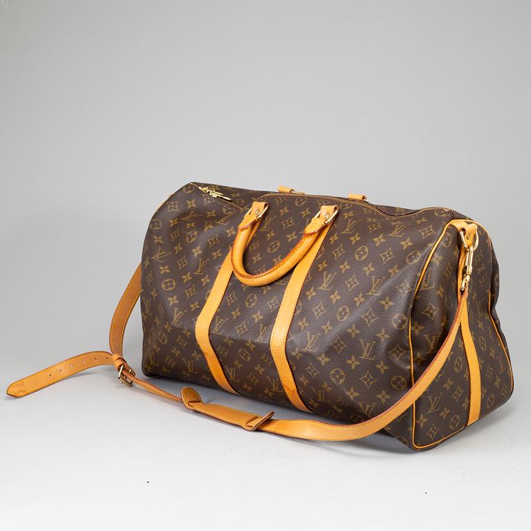 LOUIS VUITTON, 'Monogram Keepall Bandouliere 50'.