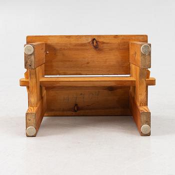 David Rosén, stool, 'Berga', Nordiska Kompaniet, 1940s.