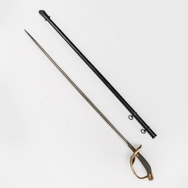 SABEL, för officer, Wilhelminska kejsardömet, Preussisk modell, m/1889.