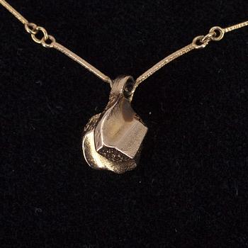 HÄNGSMYCKE, guld 14K, Björn Weckström Lapponia 1982. Vikt. ca 5,9 g.