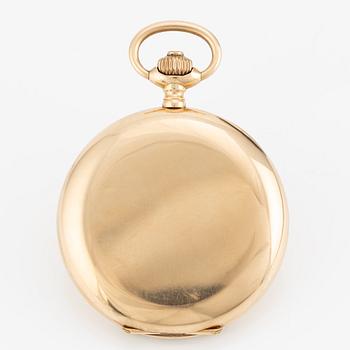 Longines, pocket watch, hunter-case, 52 mm.