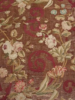 A CARPET, tapestry weave, ca 428 x 266-268,5 cm, Aubusson, France the middle to the end of the 19th century.