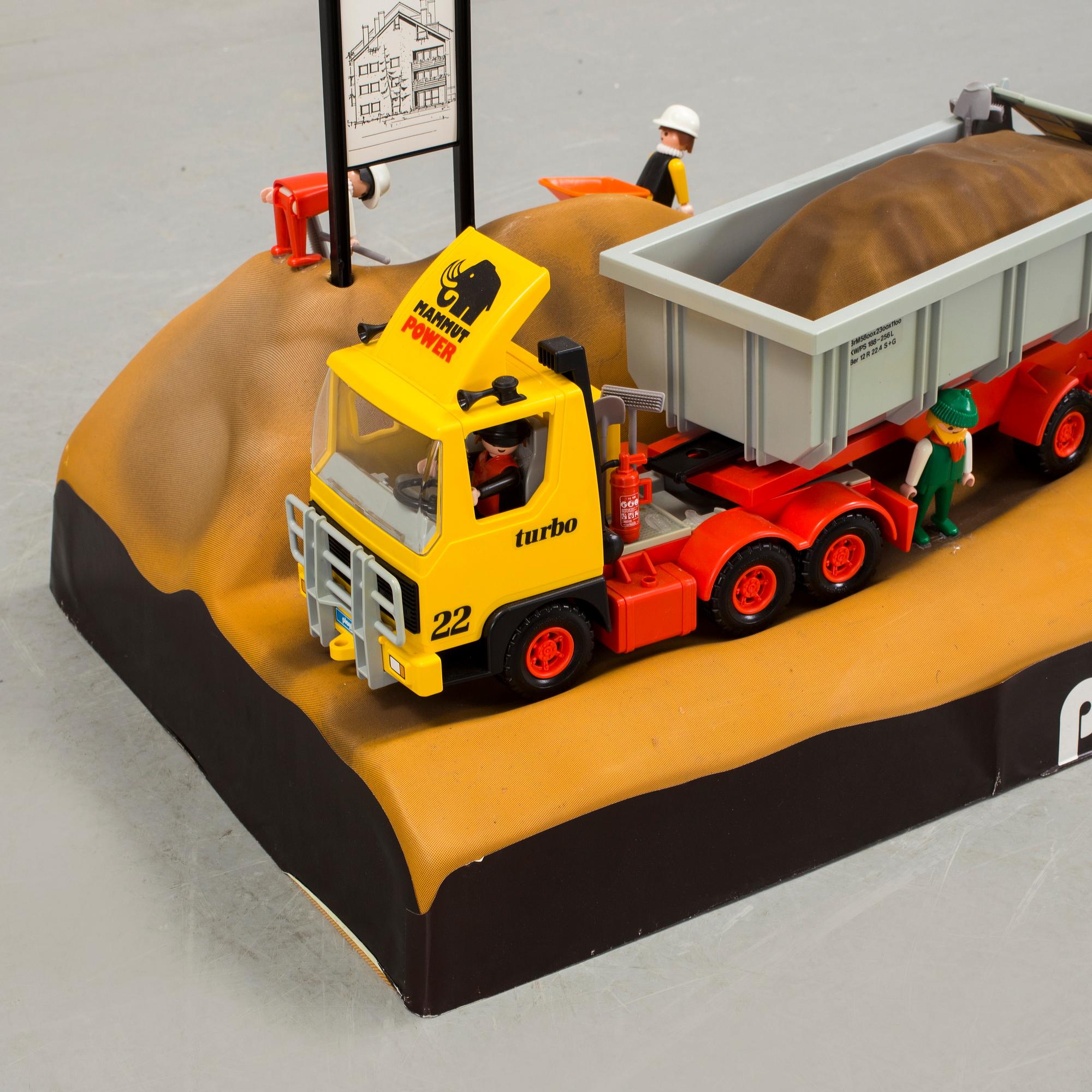 A Playmobil store display, Germany, c. 1986.