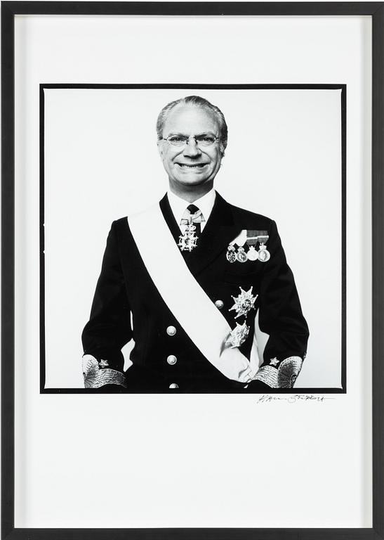 Hans Gedda, Carl XVI Gustaf.