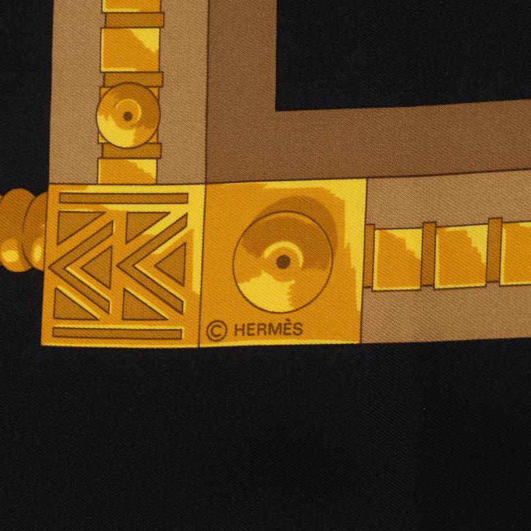 Hermès, scarf, "Spoons of Africa".