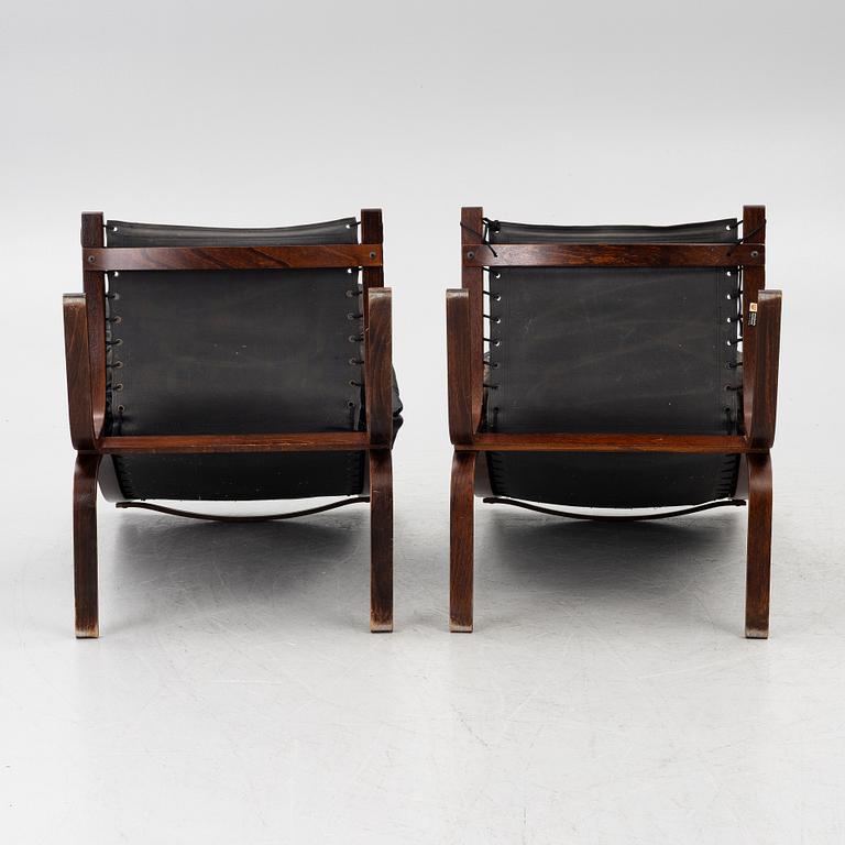 Ingmar Relling, a pair of  “Siesta” easy charis late 20th century.