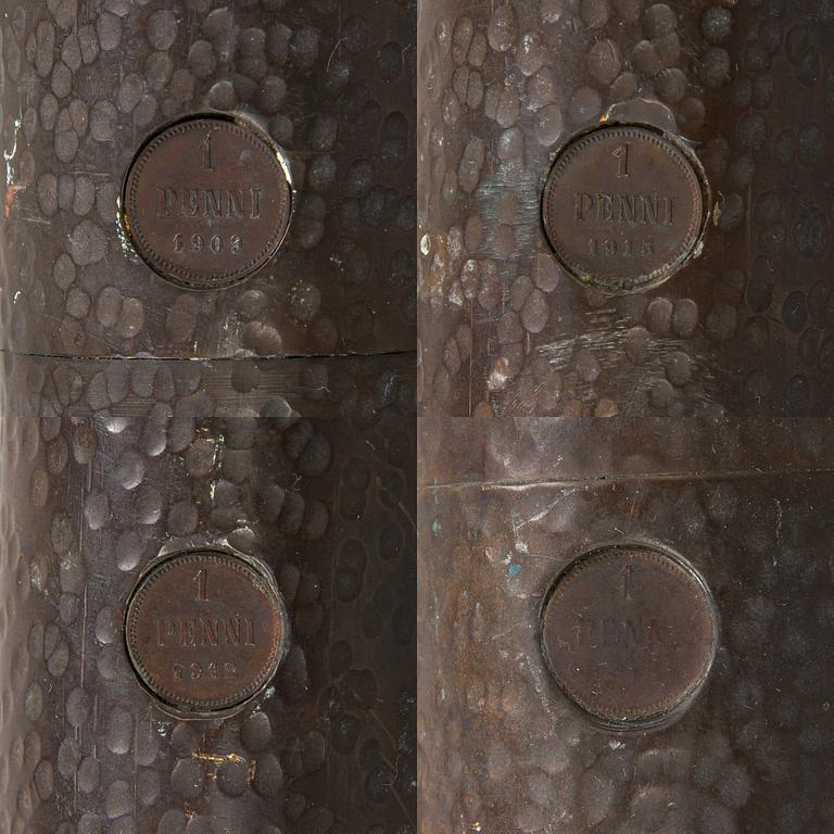 An early 20th century door handle.