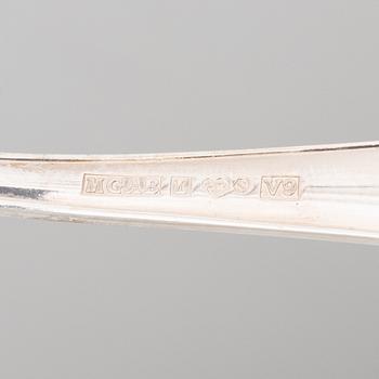 A silver cutlery set, "Disa" pattern, MGAB, Lidköping, some 1971 (106 pieces).