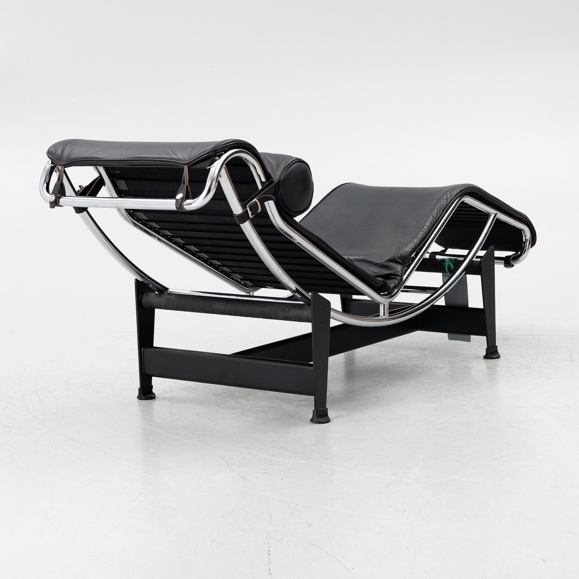 Le Corbusier (Charles-Édouard Jeanneret), Pierre Jeanneret & Charlotte Perriand, chaise longue, model "LC4", Cassina, Italy.