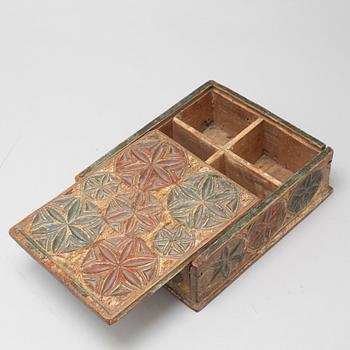 A Swedish 18th century spice box.