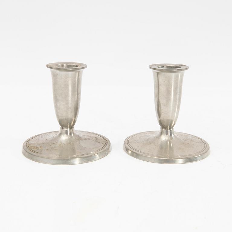 Just Andersen, ljusstakar, 4 par, Danmark, 1900-talets första hälft.