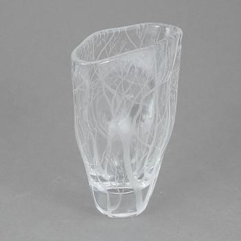 VAS, glas, Vicke Lindstrand Kosta, 1960/70-tal.