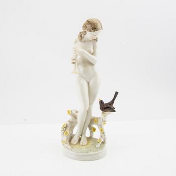 G Werner figurine Hutschenreuther Germany mid-20th century porcelain.