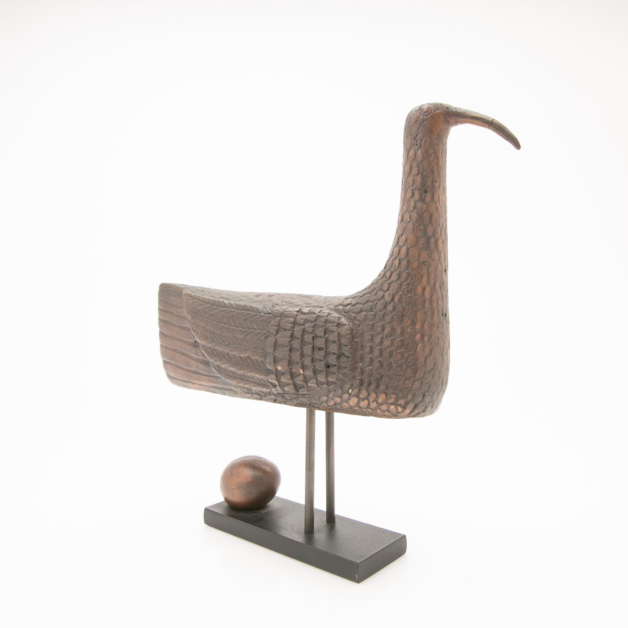Stig Lindberg, Sculpture “Solfågeln”, Galleri Scandia, Scandia Present, after 1978.
