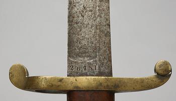 POLISSABEL samt SABELBAJONETT, 1800-talets slut/1900-talets början.