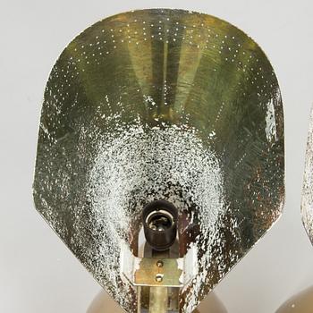 Paavo Tynell, a pair of  mid-20th century  wall lights for Taito. Made to order.