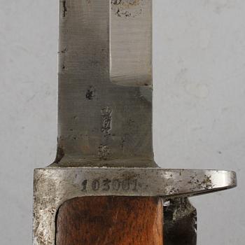 BAJONETTER, ett par, Sverige, 1900-tal.