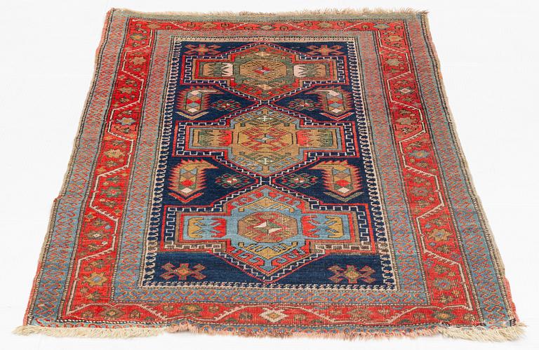 Mattor, ett par, Kasak, antika, 96 x 150-165 cm.