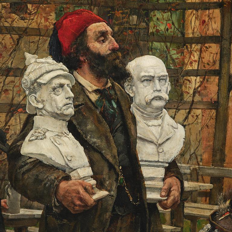 Carl Gustaf Hellqvist, "Bismarck oder Moltke”.