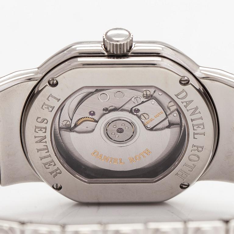 Daniel Roth, Le Sentier, "Lego Bracelet", wristwatch, 32 x 33 mm.